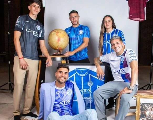 Official & Away Kit Godoy Cruz 2024 — Godoy Cruz · Fiume Sport · 2024