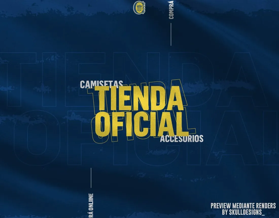 Official Store Product Presentation — Rosario Central · Official Store